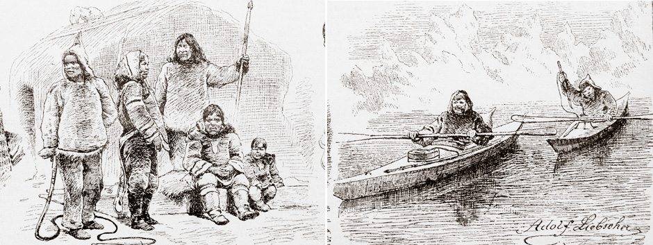 Abraham Ulrikab - illustrations from Svetozor newspaper, 1880